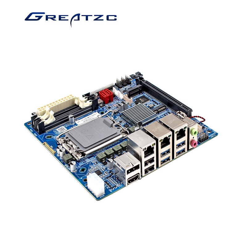 H610 ATX工控香蕉毛片视频 3網卡6串口支持12代 13代高性能桌麵CPU